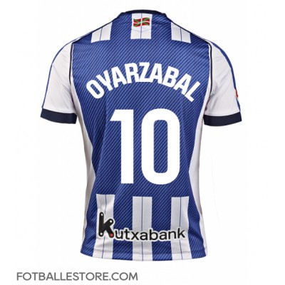 Real Sociedad Mikel Oyarzabal #10 Hjemmedrakt 2025-26 Kortermet Real Sociedad Mikel Oyarzabal #10 Hjemmedrakt 2025-26 Kortermet